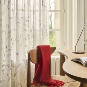 Voilage Victoria Bleu