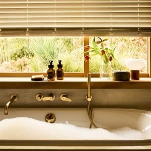 Store vénitien Bois Aqua