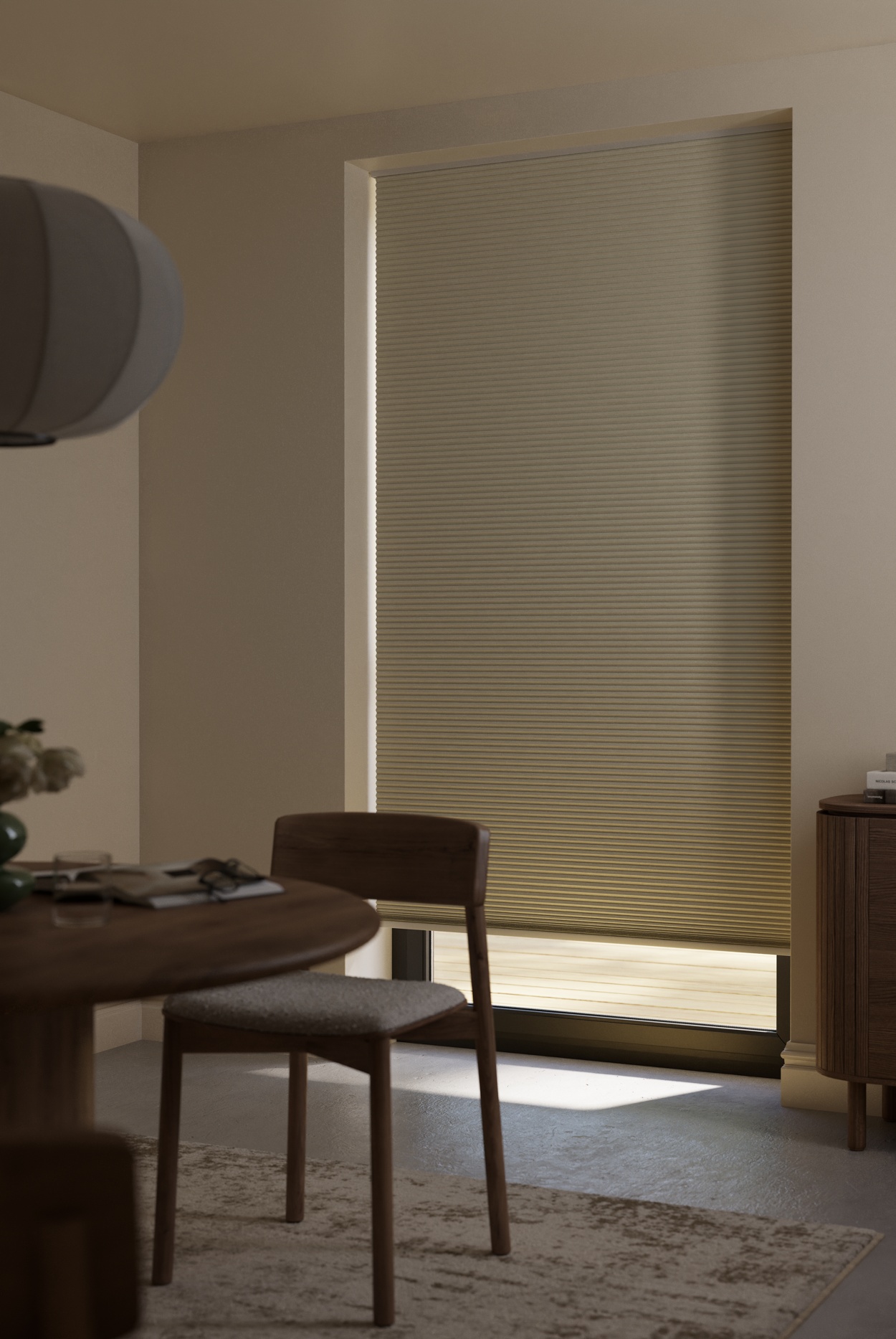 Doupligordijn Kilimanjaro BO FR BEIGE